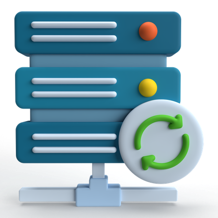 Storage Backup  3D Icon