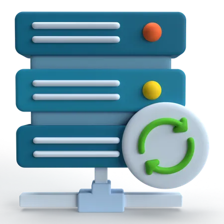 Storage Backup  3D Icon