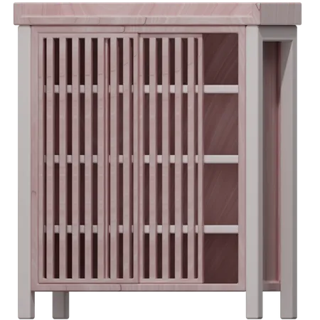 Storage Cabinet  3D Icon