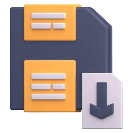 Storage Device  3D Icon