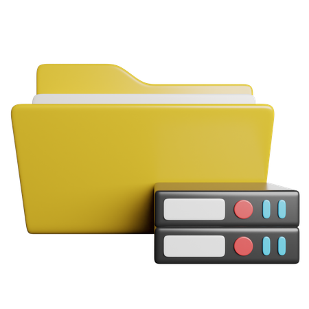 Storage Folder  3D Icon