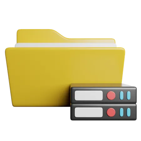 Storage Folder  3D Icon