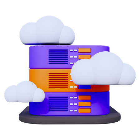 Storage Server  3D Icon