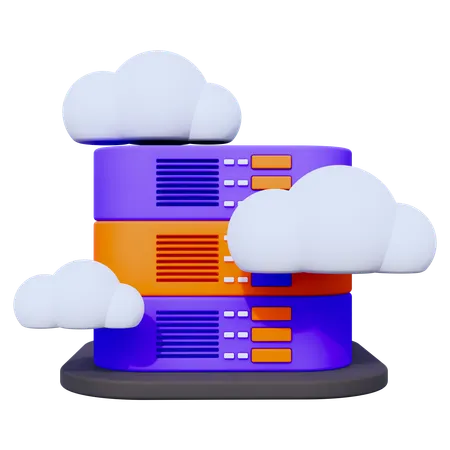 Storage Server  3D Icon