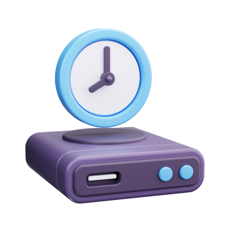 Storage Timer  3D Icon