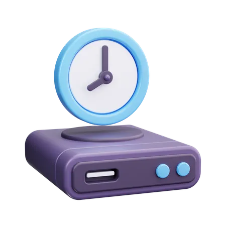 Storage Timer  3D Icon