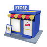 3d super store emoji