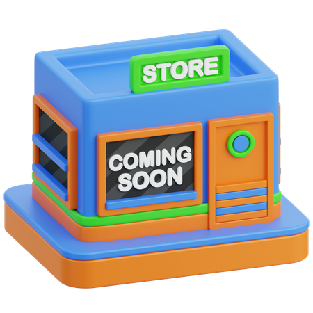 店  3D Icon