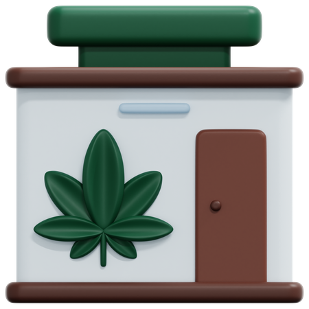 店  3D Icon