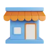 Store 3D Icon