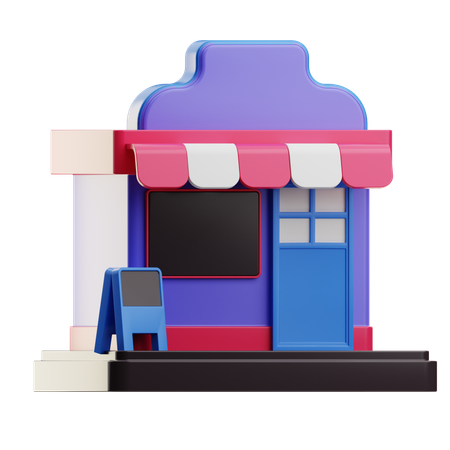 Store  3D Icon