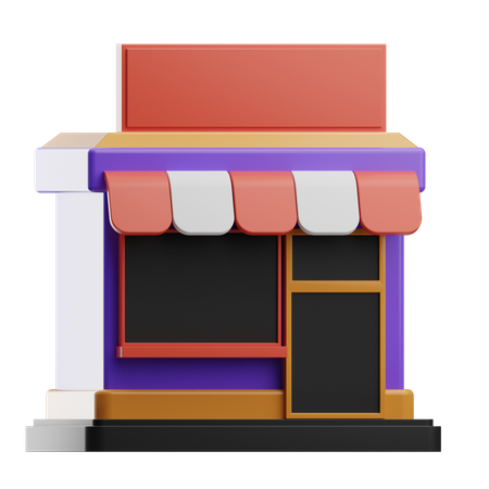 Store  3D Icon