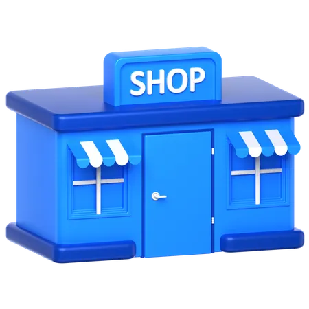 Store  3D Icon