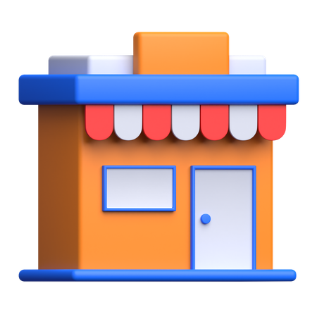 Store  3D Icon