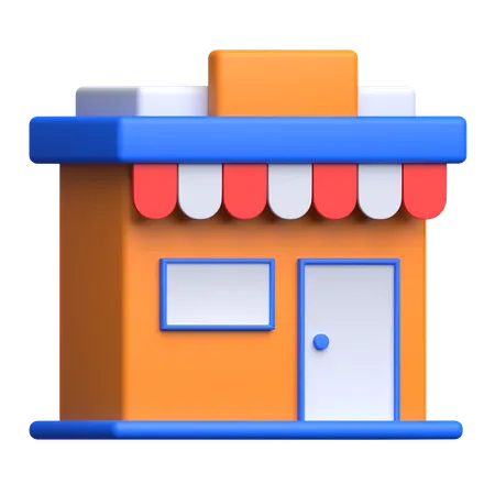 Store  3D Icon