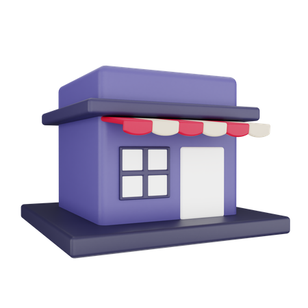 Store  3D Icon