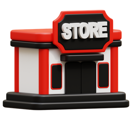 Store  3D Icon