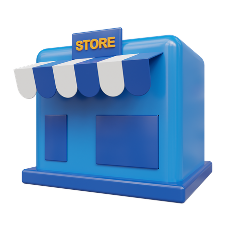 Store  3D Icon