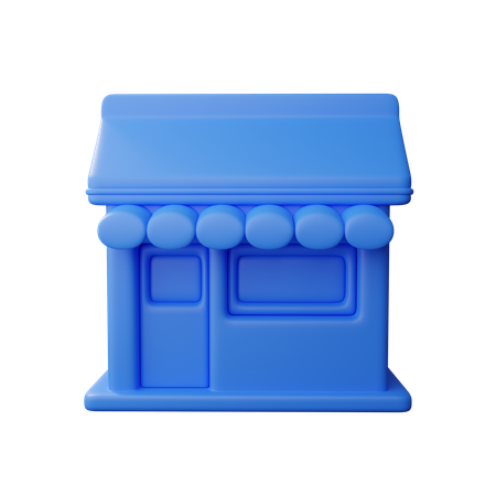 Store  3D Icon