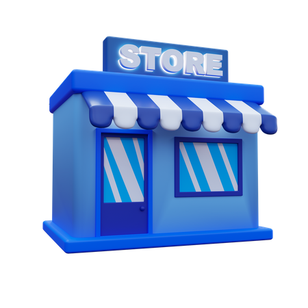 Store  3D Icon