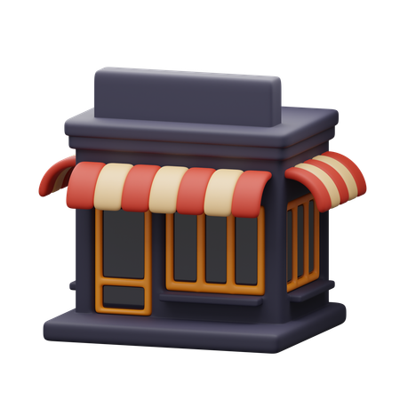 Store  3D Icon