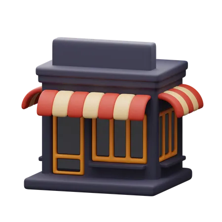 Store  3D Icon