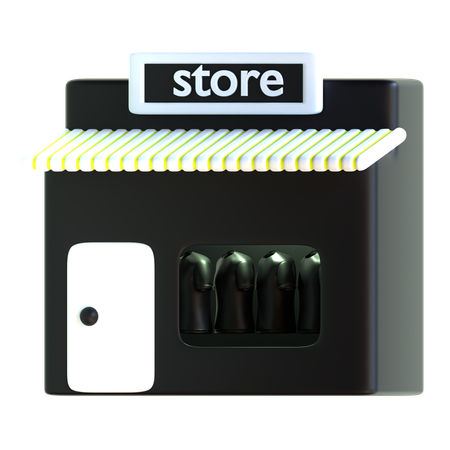 Store  3D Icon