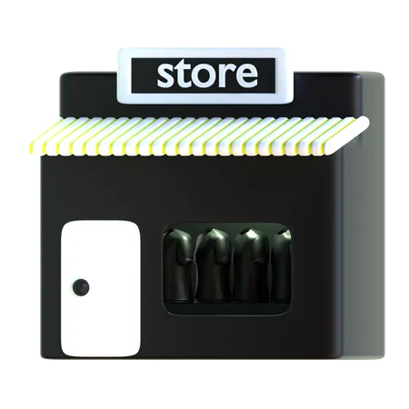 Store  3D Icon