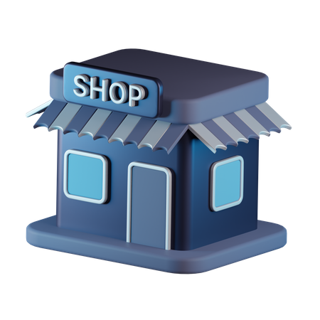 Store  3D Icon