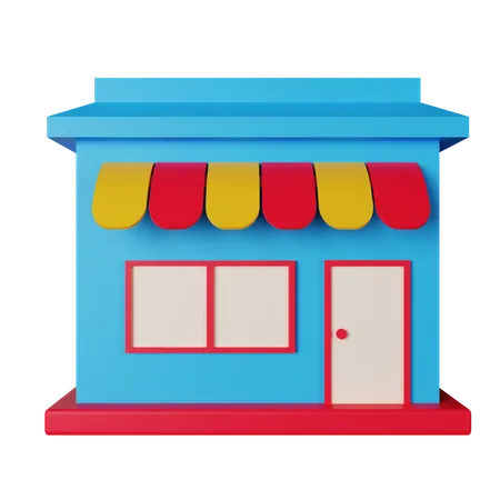 Store  3D Icon