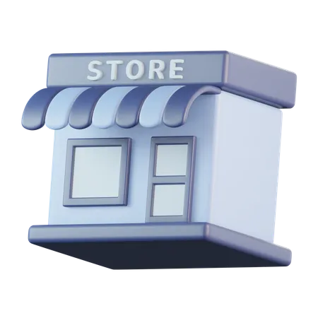 Store  3D Icon