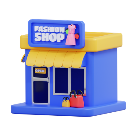 Store  3D Icon