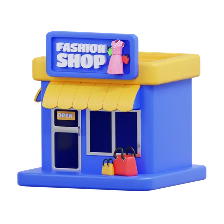 Store  3D Icon