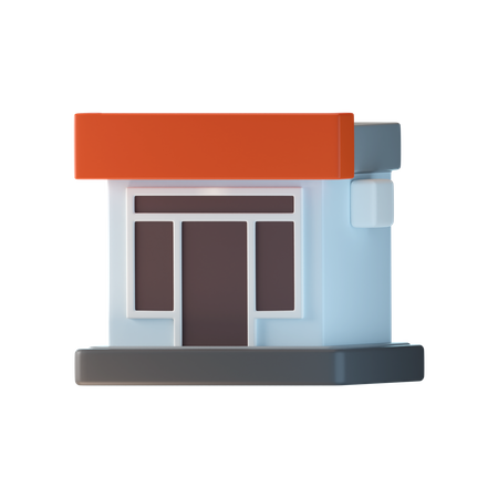 Store  3D Icon