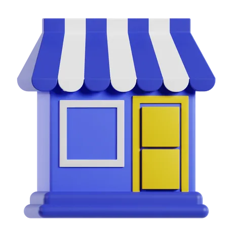 Store  3D Icon