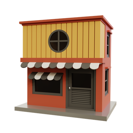 Store  3D Icon