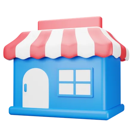 Store  3D Icon