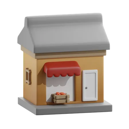 Store  3D Icon