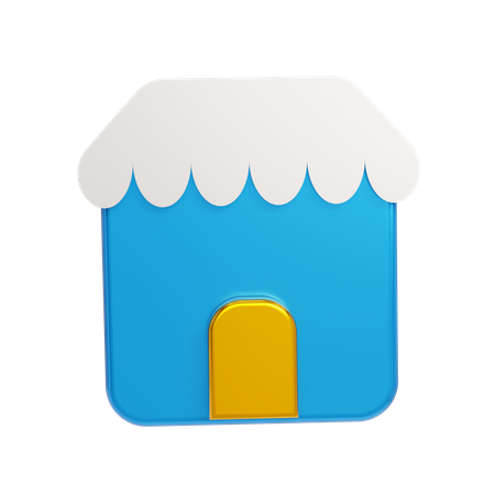 Store  3D Icon