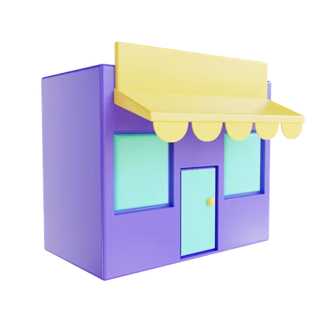 Store  3D Icon