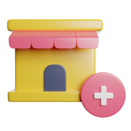 Store  3D Icon