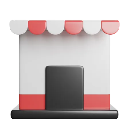 Store  3D Icon