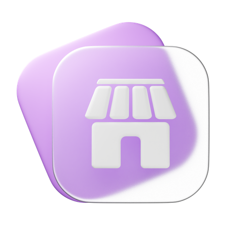 Store  3D Icon