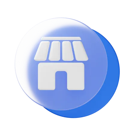 Store  3D Icon