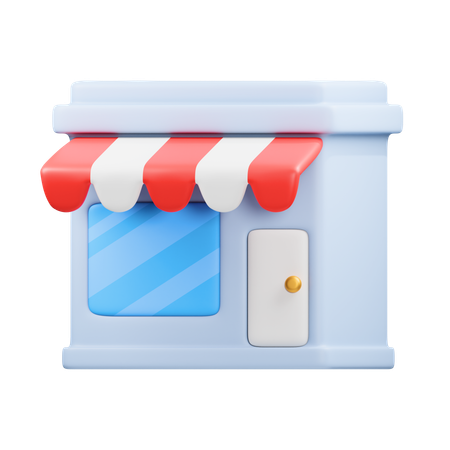 Store  3D Icon