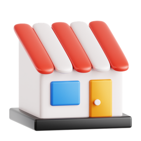 Store  3D Icon