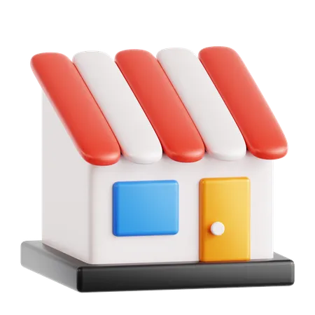 Store  3D Icon