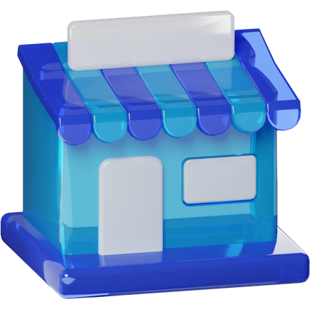 Store  3D Icon