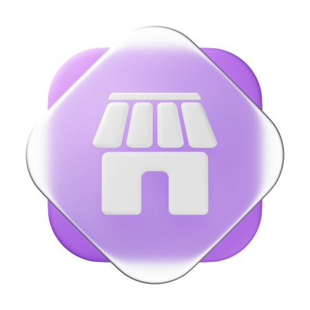 Store  3D Icon