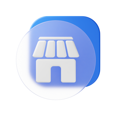 Store  3D Icon